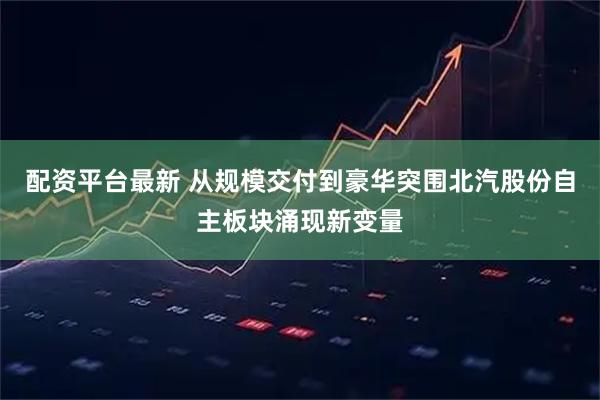 配资平台最新 从规模交付到豪华突围北汽股份自主板块涌现新变量